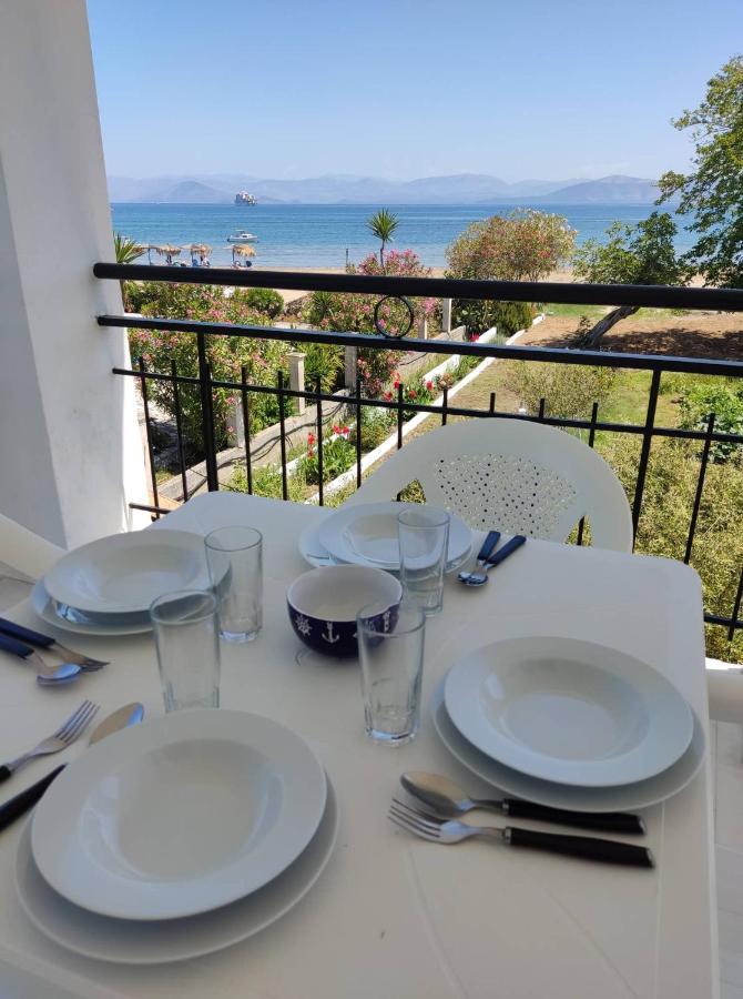 Cavos Sunrise Beach Apartments Kavos Ngoại thất bức ảnh